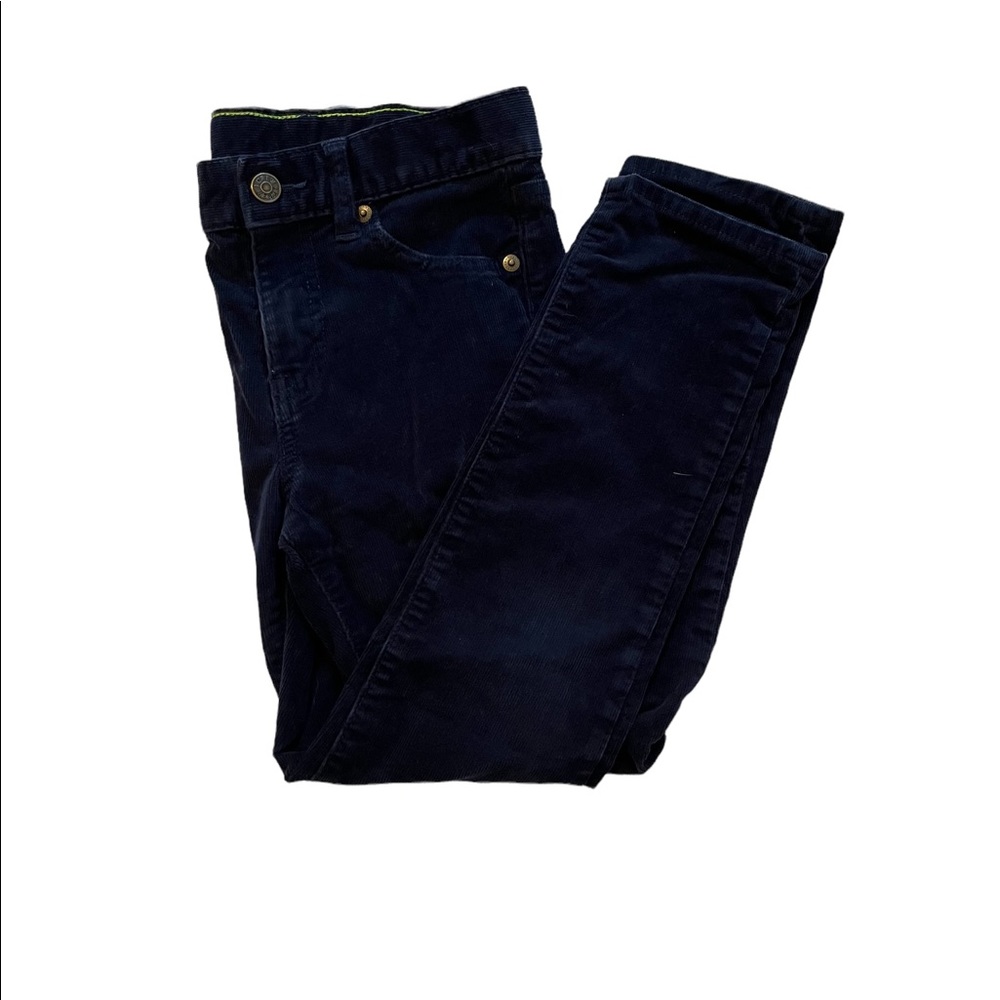 Crewcuts Blue Corduroy Pants size 7 Stretch Boys